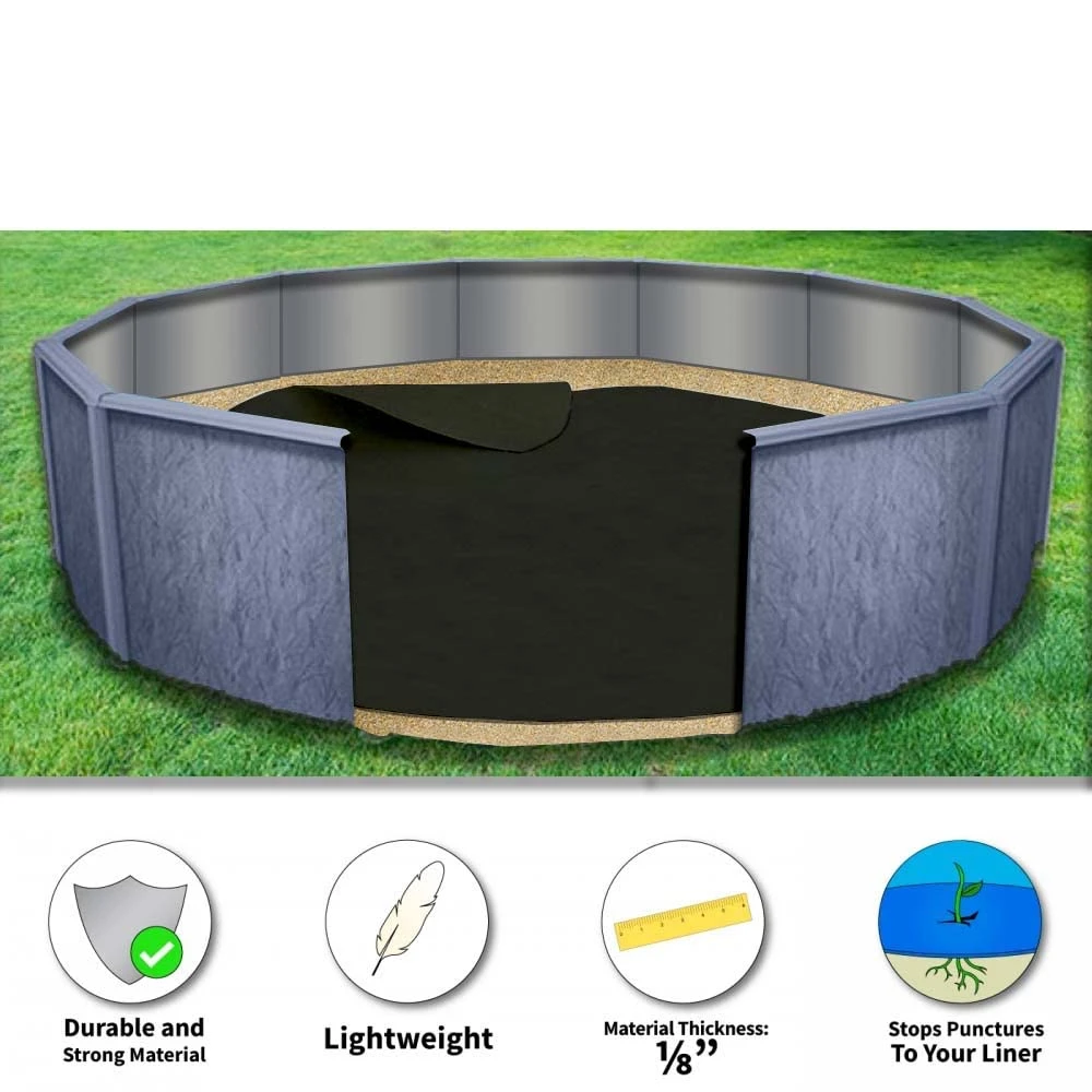 Ground Cloth Pool Liner Pad for Above Ground Swimming Pool