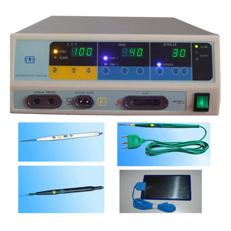 Electrocautery 350W Bipolar Portable Electrosurgical Unit 300watt Diathermy Machine with Good Service