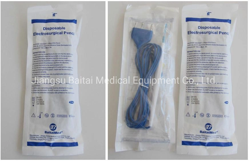 Disposable Electrosurgical Cautery Pencil