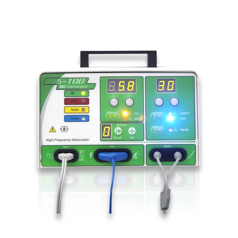 Medical Equipment High Frequency Portable Intelligent Surgical Electrosurgical Unit Cautery Diathermy Machine Hospital Instrument