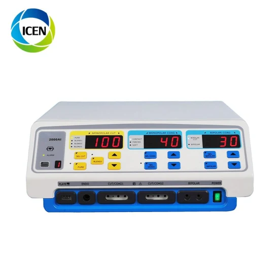 IN-I2000 high frequency electrocautery therapy electric ion surgical treatment electrosurgical generator diathermy machine